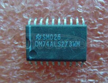 DM74ALS273WM Octal D-Type Edge-Triggered Flip-Flops with Clear Inputs; Package: SOIC-Wide; No of Pins: 20; Container: Rail
