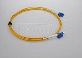 1m (3ft) LC UPC to LC UPC Simplex 2.0mm PVC(OFNR) 9/125 Single Mode Fiber Patch Cable