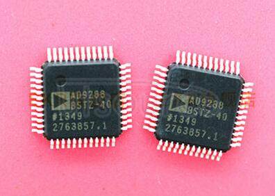 AD9288BSTZ-40 8-Bit, 40/80/100 MSPS Dual A/D Converter<br/> Package: LQFP<br/> No of Pins: 48<br/> Temperature Range: TBD