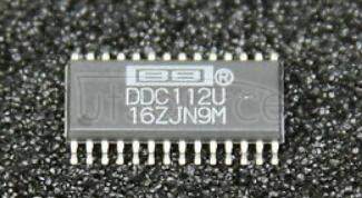 DDC112U Dual Current Input 20-Bit Analog-To-Digital Converter 28-SOIC -40 to 85