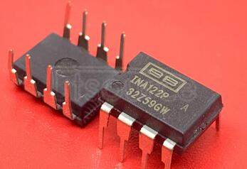 INA122PA Single Supply, MicroPower Instrumentation Amplifier 8-PDIP