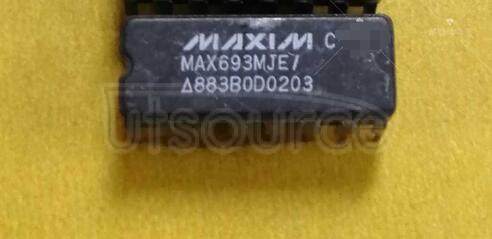 MAX693MJE/883B Microprocessor Supervisory Circuits