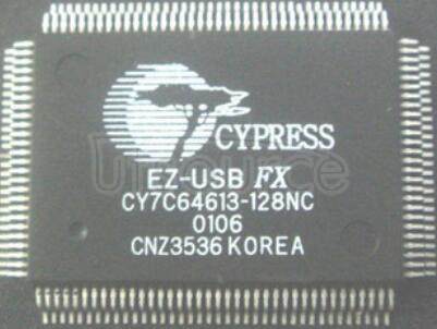 CY7C64613-128NC EZ-USB FX USB Microcontroller