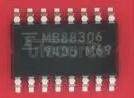 MB88306 NMOS 1- CHANNEL, 13-BIT AND 3-CHANNEL, 6-BIT D/A CONVERTER