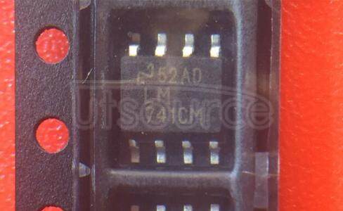 LM741CM Single Operational Amplifier<br/> Package: SOIC<br/> No of Pins: 8<br/> Container: Rail