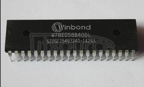 W78E058B40DL 8-BIT   MICROCONTROLLER