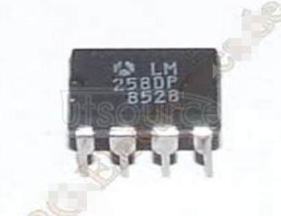 LM258DP Single Supply Dual Operational Amplifier