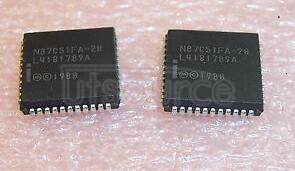 N87C51FA (N87C51Fx) CHMOS SINGLE-CHIP 8-BIT MICROCONTROLLER