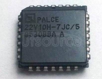 PALCE22V10H-7JC/5 24-Pin EE CMOS Zero Power Versatile PAL Device