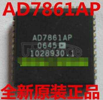 AD7861APZ 11 Bit Analog to Digital Converter 7 Input 1 SAR 44-PLCC (16.59x16.59)