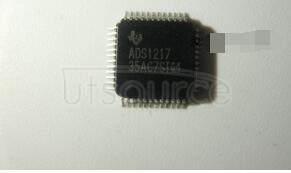 ADS1217IPFBTG4 Octal Channel Single ADC Delta-Sigma 780sps 24-bit Serial 48-Pin TQFP T/R