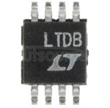 LTC1622CMS8 8-Bit, 40 kSPS ADC Serial Out, Low Power, Compatible to TLC540/545/1540, Single Ch. 8-SOIC