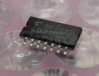 TC4071BF IC 4000/14000/40000 SERIES, QUAD 2-INPUT OR GATE, PDSO14, 0.300 INCH, 1.27 MM PITCH, LEAD FREE, PLASTIC, SOP-14, Gate