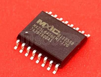 MX25L6406EMI-12G FLASH - NOR Memory IC 64Mb (8M x 8) SPI 86MHz 16-SOP