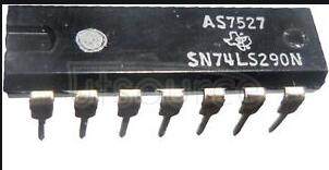SN74LS290N DECADE AND 4-BIT BINARY COUNTERS