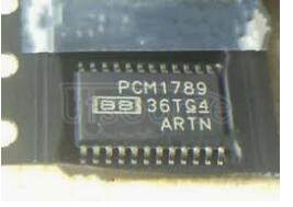 PCM1789PWR 24-Bit,   192-kHz   Sampling,   Enhanced   Multi-Level   ΔΣ,Stereo,   Audio   Digital-to-Analog   Converter