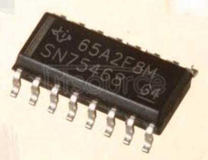 SN75468D 16-Bit 250kHz CMOS Analog-to-Digital Converter w/Parallel Interface 4.096V Internal Reference 28-SSOP -40 to 85