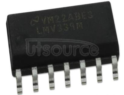 LMV339M General Purpose, Low Voltage, TinyPack Comparators