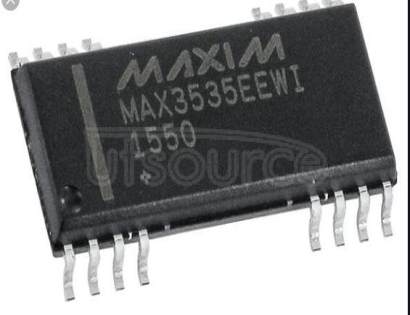 MAX3535EEWI Line Transceiver, 1 Func, 1 Driver, 1 Rcvr, BICMOS, PDSO28, SOIC-28