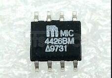 MIC4426BM MOSFET Driver IC<br/> MOSFET Driver Type:Dual Drivers, Low Side Inverting<br/> Peak Output High Current, Ioh:1.5A<br/> Rise Time:18ns<br/> Fall Time:15ns<br/> Load Capacitance:1000pF<br/> Package/Case:8-SOIC<br/> Number of Drivers:2<br/> Supply Voltage Max:18V