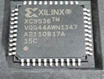 XC9536-15VQG44C 36 MACROCELL 5 VOLT ISP CPLD (IQ AUTOMOT