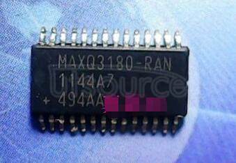MAXQ3180-RAN+ IC AFE POLYPHASE MULTI 28-TSSOP