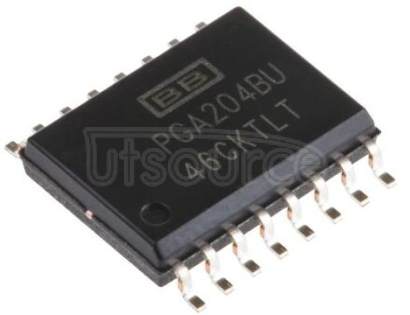 PGA204BU Programmable Gain Instrumentation Amplifier 16-SOIC