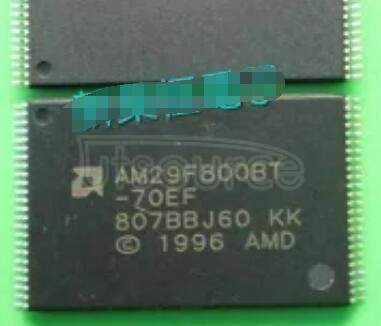 AM29F800BB-70EF 8  Megabit  (1 M x  8-Bit/512  K x  16-Bit)   CMOS   5.0   Volt-only,   Boot   Sector   Flash   Memory