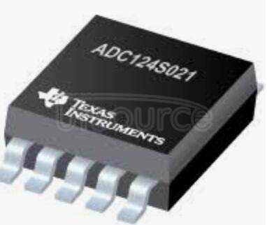 ADC124S021CIMM 4  Channel,   200   kSPS,   12-Bit   A/D   Converter
