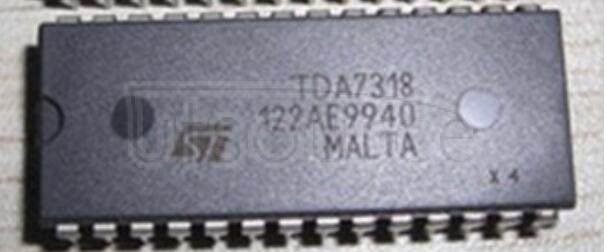 TDA7318 Digital Controlled Stereo Audio Processor