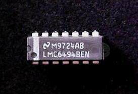 LMC6494BEN CMOS Rail-to-Rail Input and Output Operational Amplifier