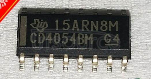 CD4054BM96 CMOS Lquid-Crystal Display Drivers CD4054BM96 CMOS Lquid-Crystal Display Drivers