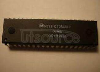 MC68HC705C8CP MicroController, 8-Bit, 40 Pin, Plastic, DIP