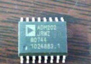 ADM202JRWZ The ADM202 is a 2-channel RS-232 line driver/receiver pair designed to operate from a single 5 V power supply. A highly efficient on-chip charge pump design permits RS-232 levels to be developed using charge pump capacitors as small as 0.1 μF. This converter generates ±10 V RS-232 output levels.
The ADM202 meets or exceeds the TIA/EIA-232-E and V.28 specifications. Fast driver slew rates permit 120 kB operation, and high drive currents allow extended cable lengths.
An epitaxial BiCMOS construction minimizes power consumption to 10 mW and guards against latch-up. Overvoltage protection is provided, allowing the receiver inputs to withstand continuous voltages in excess of ±30 V. In addition, all pins contain ESD protection to levels greater than 2 kV.
The ADM202 is available in a 16-lead PDIP and both narrow and wide 16-lead SOIC packages.
Applications
Computers
Peripherals
Modems
Printers
Instruments