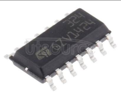 LM324DT Single Supply Quad Operational Amplifiers