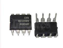 MC1458 Voltage-Feedback Operational Amplifier