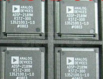 ADSP-2189MKSTZ-300 IC DSP CONTROLLER 16BIT 100-LQFP