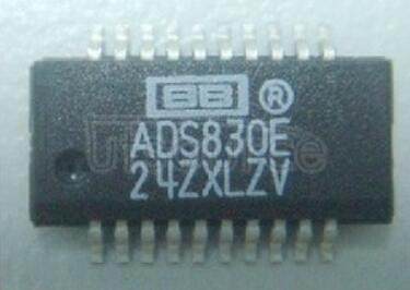 ADS830E 8-Bit, 60 MSPS ADC SE/Diff Inputs, Int/Ext References and Programmble Input Range 20-SSOP/QSOP -40 to 85