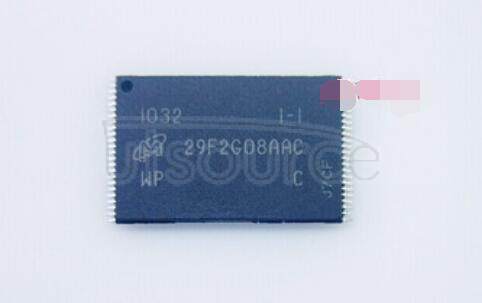 MT29F2G08AACWP NAND Flash Memory<br/> Density: 2Gb<br/> Organization: 256Mbx8<br/> Bits/Cell: SLC<br/> I/O: Common<br/> Supply Voltage: 3.3V<br/> Operating Temperature Range: 0&deg; to +70&deg;C<br/> Package: 48-TSOP