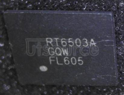 RT6503AGQW IC REGULATOR QFN