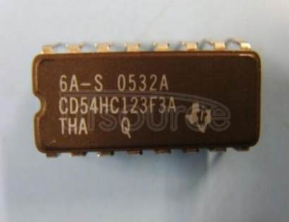 CD54HC123F3A High-Speed CMOS Logic Dual Retriggerable Monostable Multivibrators with Resets