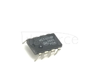 MC33078P Dual High-Speed Low-Noise Operational Amplifier 8-PDIP -40 to 85