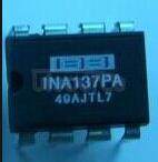 INA137PA Audio Differential Line Receivers, +-6dB G=1/2 or 2 8-PDIP