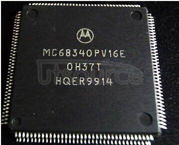 MC68340PV16E 32BIT MPU,DMA,TIMER