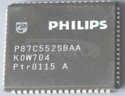 P87C552SBAA P87C552 - 80C51, 8-BIT MICROCONT