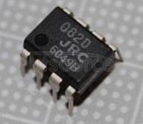 NJM082D IC OPAMP J-FET DUAL 8-DIP