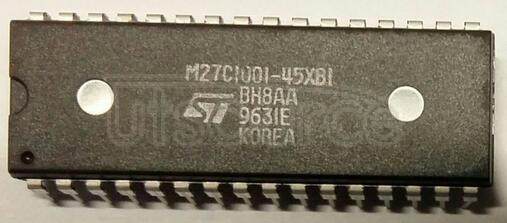 M27C1001-45XB1 1 MBIT 128KB X8 UV EPROM AND OTP EPROM