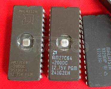 AM27C64-200DC EPROM, 8K x 8, 28 Pin, Ceramic, DIP