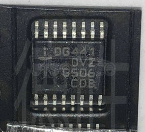 DG441DVZ 4 Circuit IC Switch 1:1 85 Ohm 16-TSSOP