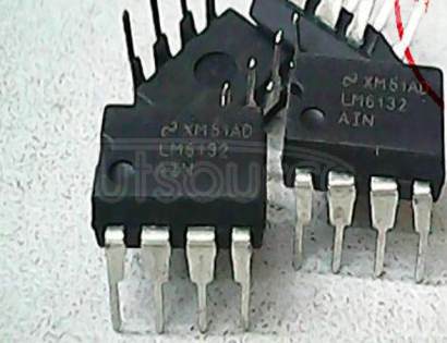 LM6132AIN Low Power 10 MHz Rail-to-Rail I/O Operational Amplifiers